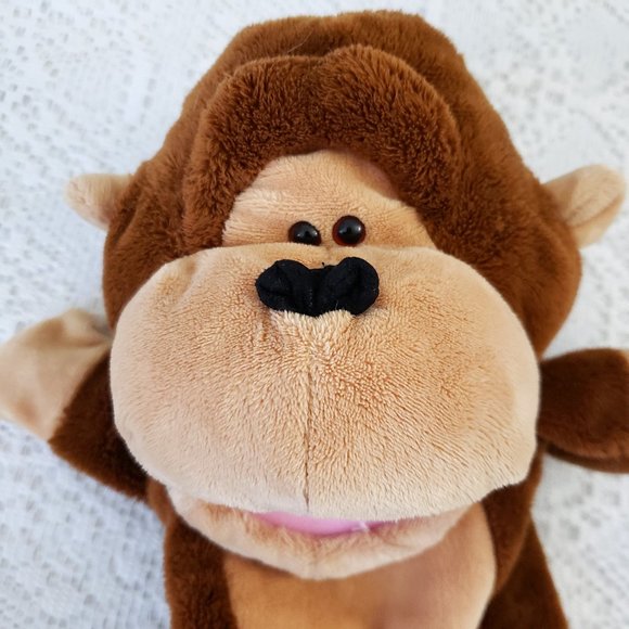 Gund Kids Plush Monkey Hand Puppet 10” - Picture 2 of 5